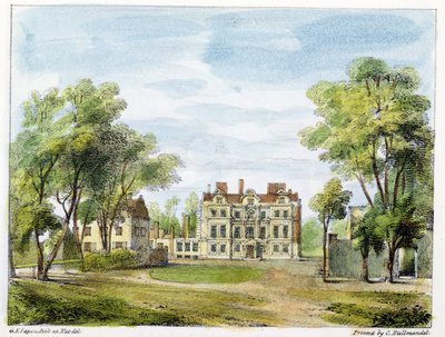 South Front, Old Palace, Kew Gardens, plate 2 from 